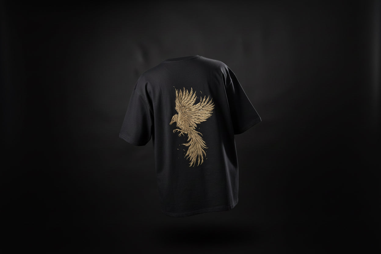 SOLUS BLACK T SHIRT